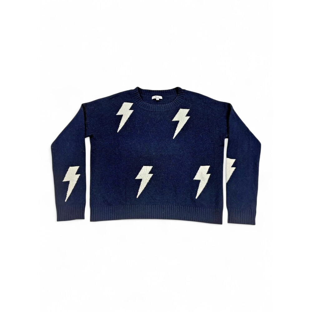 Rails Lightning Bolt Navy Crewneck Sweater XS
